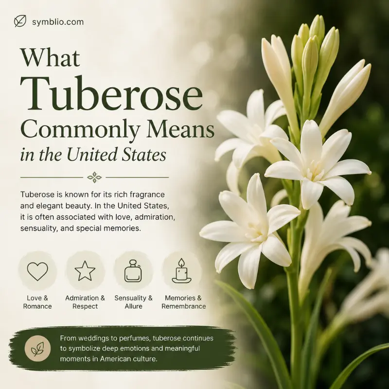 What Tuberose Commonly Means in the United States